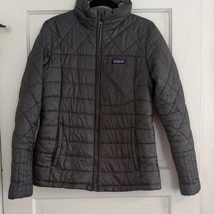 Patagonia Dark Gray Puffer Jacket